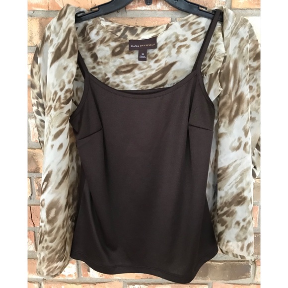 Dana Buchman Sleeveless Blouse XS - Picture 3 of 8